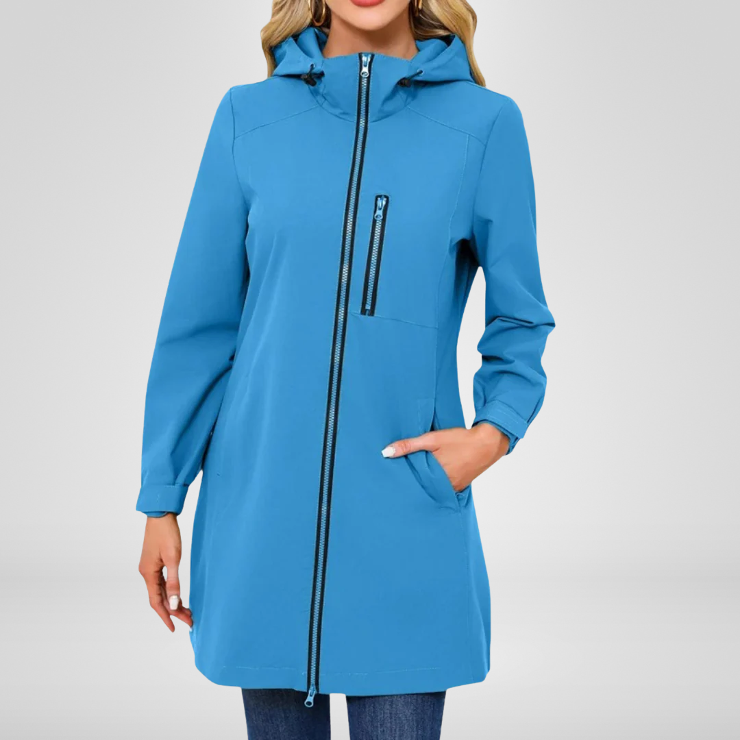 Agnessa | Waterproof Long Jacket