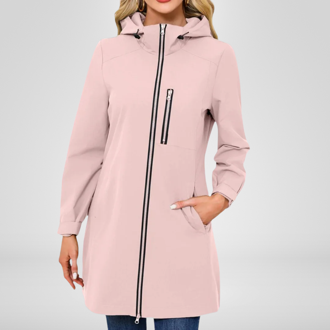 Agnessa | Waterproof Long Jacket