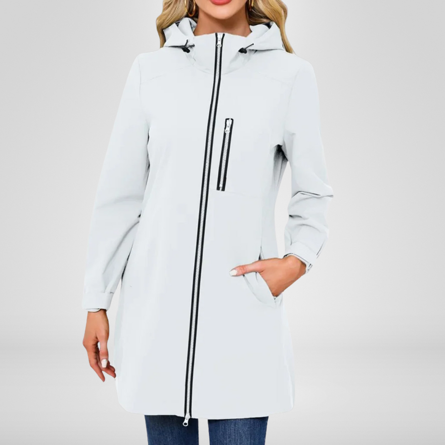 Agnessa | Waterproof Long Jacket