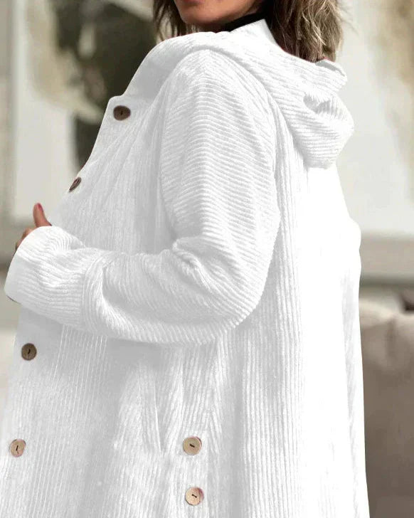 Chelsea | Cozy Corduroy Hooded Jacket