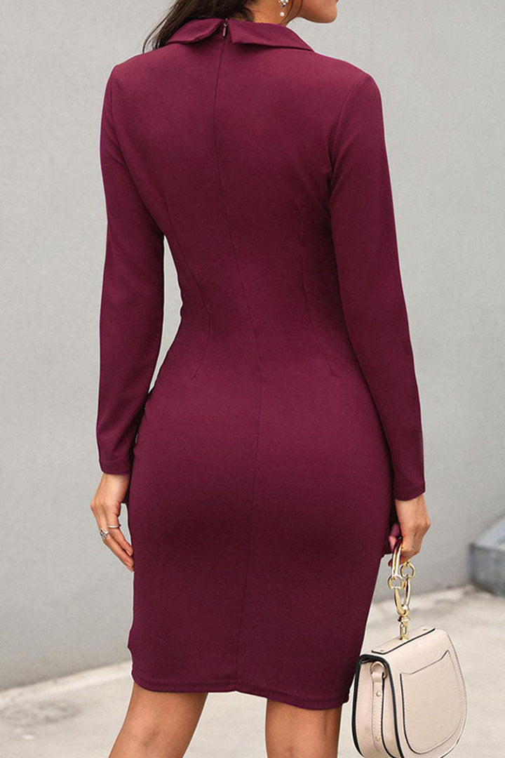Ashley | Women Asymmetric Blazer Style Dress