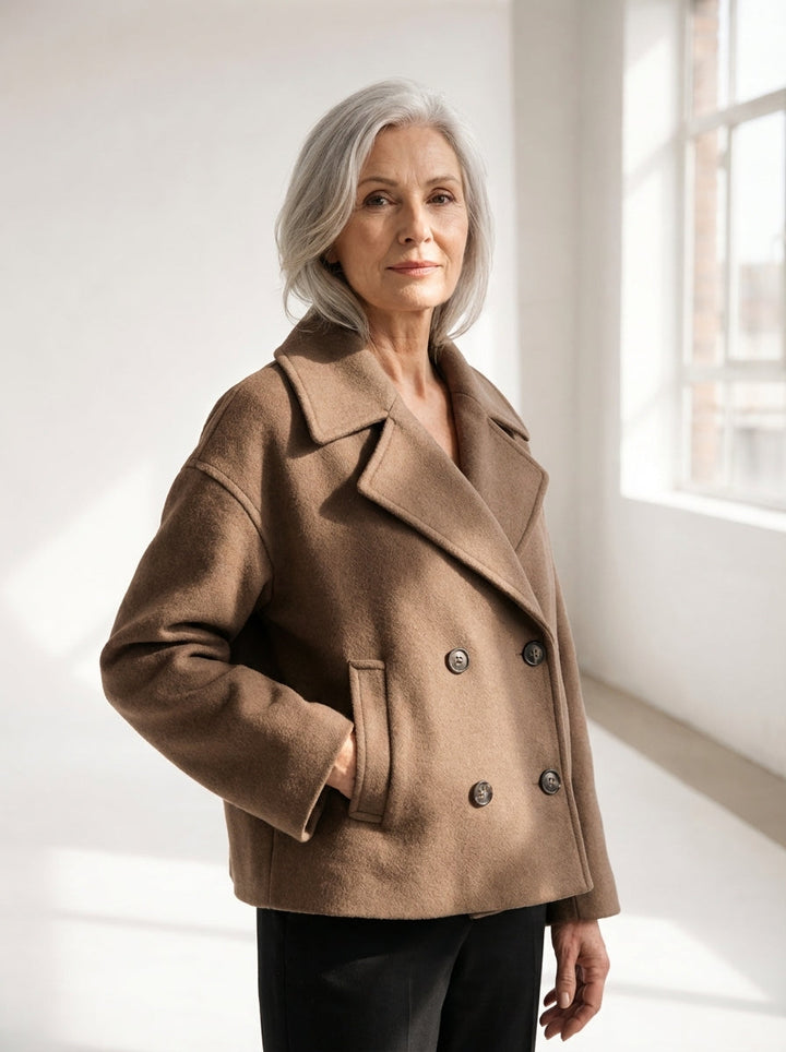 Anna | Short Double-Breasted Jacket