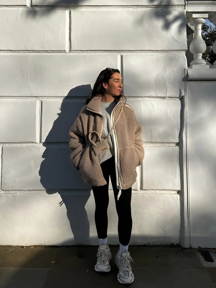 Liora – Oversized Teddy Jackets