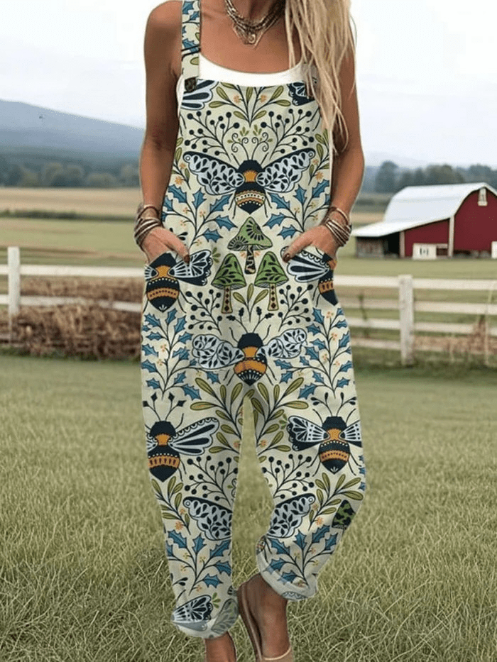 Zerva - Vintage Spring Jumpsuit